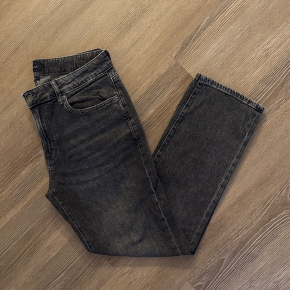 Aeropostale Other - Aeropostale Dark Grey Wash Straight Jeans